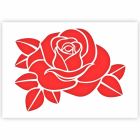 Rose stencil in 3 sizes