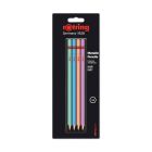 Rotring metallic HB pencils set - 4 pieces