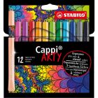 STABILO Cappi felt tip pens set of 12 colors