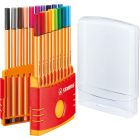 STABILO fineliner point 88 ColorParade set of 20