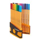 STABILO fineliner point 88 ColorParade set of 20