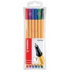 STABILO fineliner point 88 set of 6