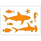 Sea Life Stencil in 3 sizes