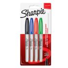 Sharpie Permanent Classic Fine Marker - 4x pack