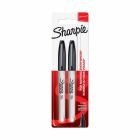 Sharpie Permanent Classic Fine Black Marker - 2x pack