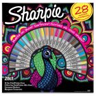 Sharpie special edition peacock fine point set - 20 markers + 8 fineliners