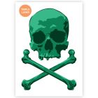 Pirate Skull Stencil - A3 size - 3 Layers