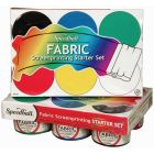 Speedball Screen Printing Textile Paint starter set of 6 basic colors