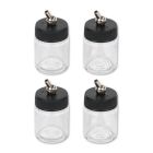 Spraycraft glass airbrush pots - 4 pieces