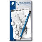 Staedtler Mars Lumograph 100 set of 12 pencils (8B-2H)