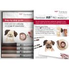 Tombow ABT PRO Starter set with 4 Markers and Sketch Pad