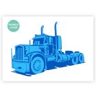 QBIX Truck Stencil A3 – 2 Layers