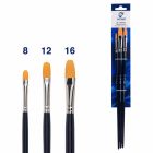 Van Gogh oil & acrylic brush set of 3 - Series 296