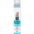 Winsor & Newton Foundation Watercolor brushes set of 6 pieces