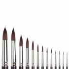 Winsor & Newton Galeria Acrylic paint brush - round with short handle
