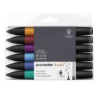 Winsor & Newton Promarker Brush set 6 Rich Shades