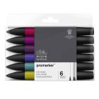 Winsor & Newton Promarker set of 6 Deep shades
