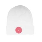 Mr. Serious Pink Dot Fat Beanie