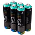 MTN Mega Colors - 6x Turquoise Package
