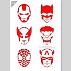 Superhero Stencil - A3 Format