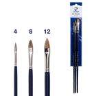 Van Gogh oil & acrylic paint brushes set of 3 - Series 232