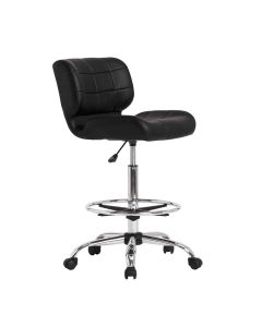Studio Designs Black Crest drawing chair - Chrome/black