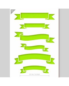 QBIX Banner Stencil - A5 Size