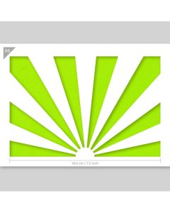 A5 Sunrise Stencil
