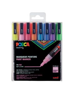 Posca PC-3M Glitter Marker set – 8 st.