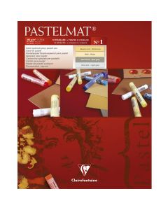 Clairefontaine Pastelmat No.1 - 24x30cm - Cream / gray