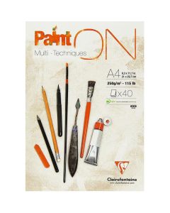 Clairefontaine Paint-ON A4 Block - White