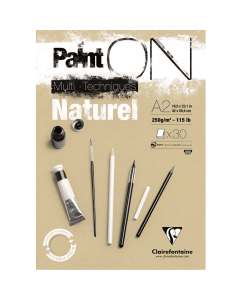 Clairefontaine Paint-ON A2 Block - Natural