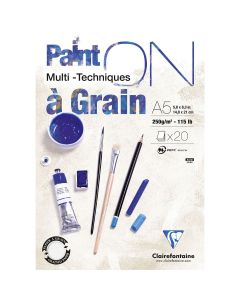 Clairefontaine Paint-ON A5 Block - á Grain