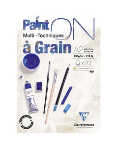 Clairefontaine Paint-ON A2 Block - á Grain