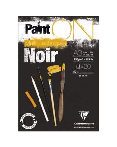 Clairefontaine Paint-ON A3 Block - Black