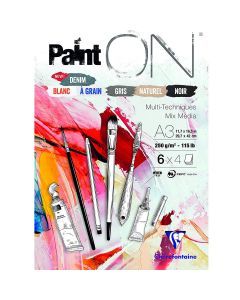 Clairefontaine Paint-ON A3 Block - 6 Colors