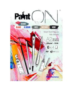 Clairefontaine Paint-ON A2 Block - 6 Colors