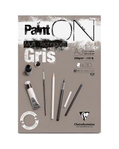Clairefontaine Paint-ON A2 Block - Gray