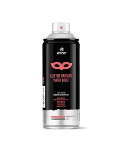 MTN Pro Silver Glitter Spray - 400ml water based