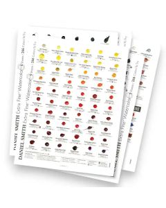 Daniel Smith watercolour dot cards - 266 colours