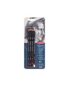 Derwent charcoal pencils set of 4