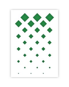 Lozenge Pattern Template in 3 sizes