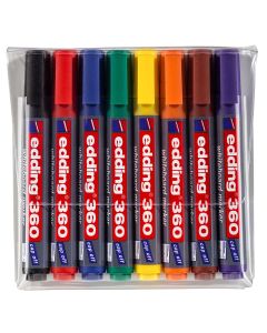 Edding 360 Whiteboard Marker set of 8 colors