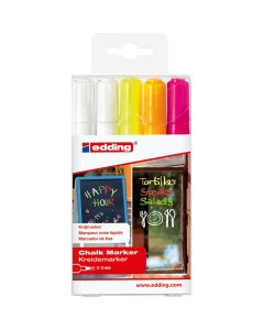 Edding 4095 Chalk marker set of 5 pens