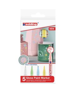 Edding 751 Paint marker set of 5 pastel colors