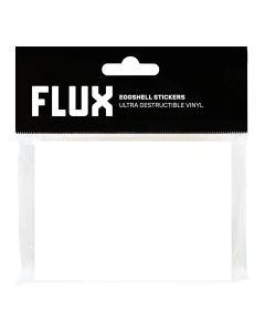 FLUX Eggshell Stickers 50 pieces White