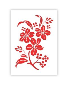 Flower Stencils in 3 sizes