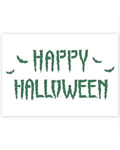 Happy Halloween Stencil in 3 sizes