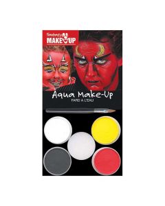 KREUL Fantasy Aqua Make Up Paint - Devil set