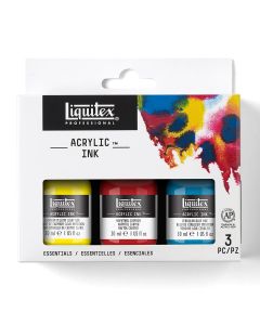 Liquitex Pro Acrylic Ink set of 3 primary colors